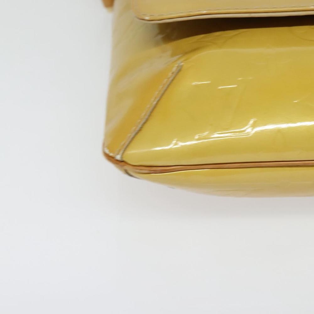 LOUIS VUITTON Monogram Vernis Thompson Street Bag Beige M91301 LV Auth 140666 - Picture 9 of 16